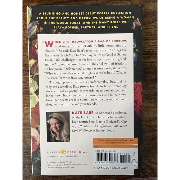 What Kind of Woman Poems Poetry for Women paperback Kate Baer - Great Condition - Picture 2 of 2